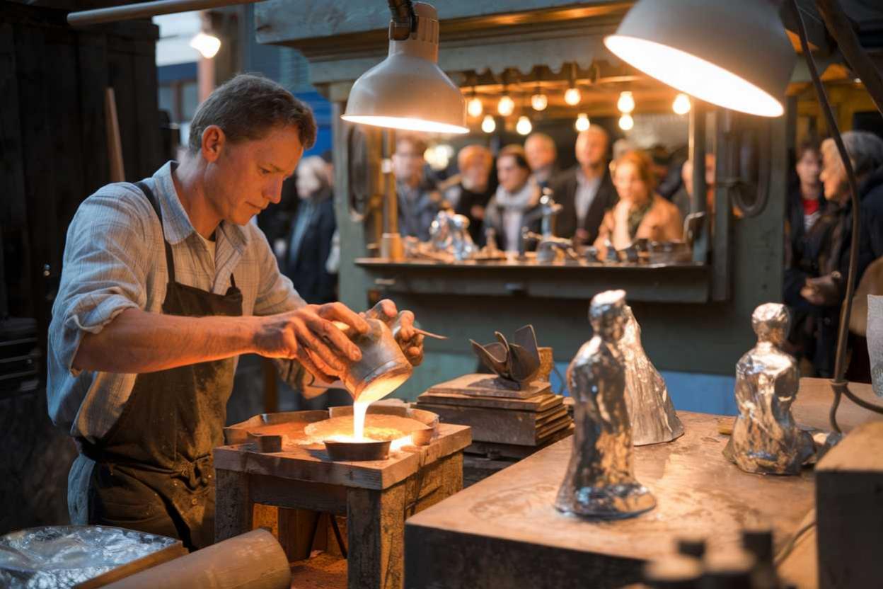 Odlévání cínových figurek