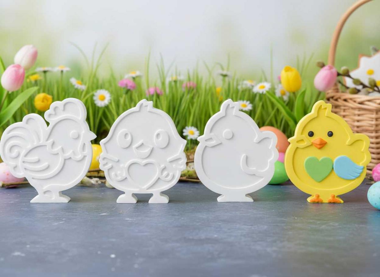 Sádrové odlitky - VELIKONOCE