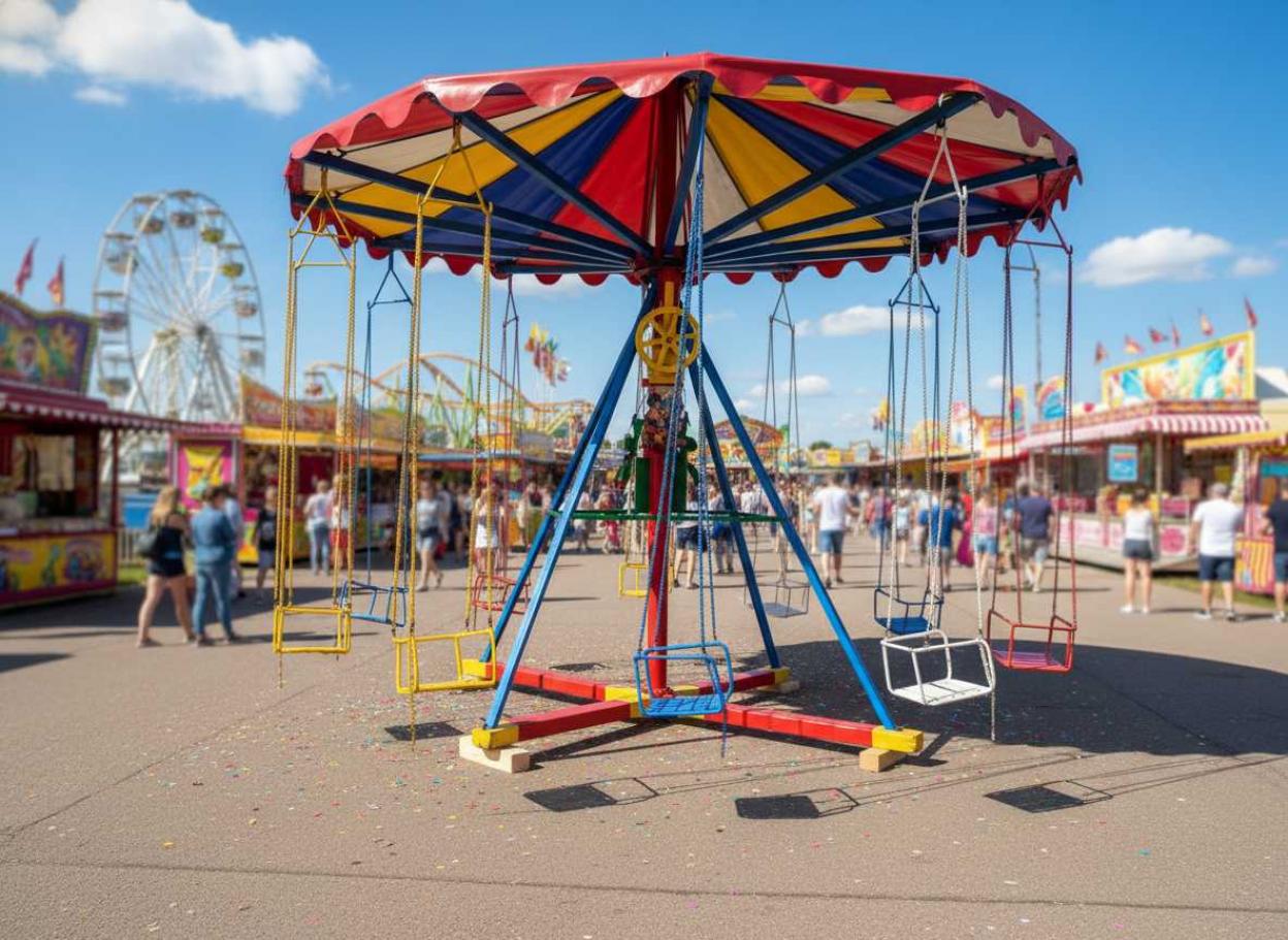 Řetízkový ruční kolotoč