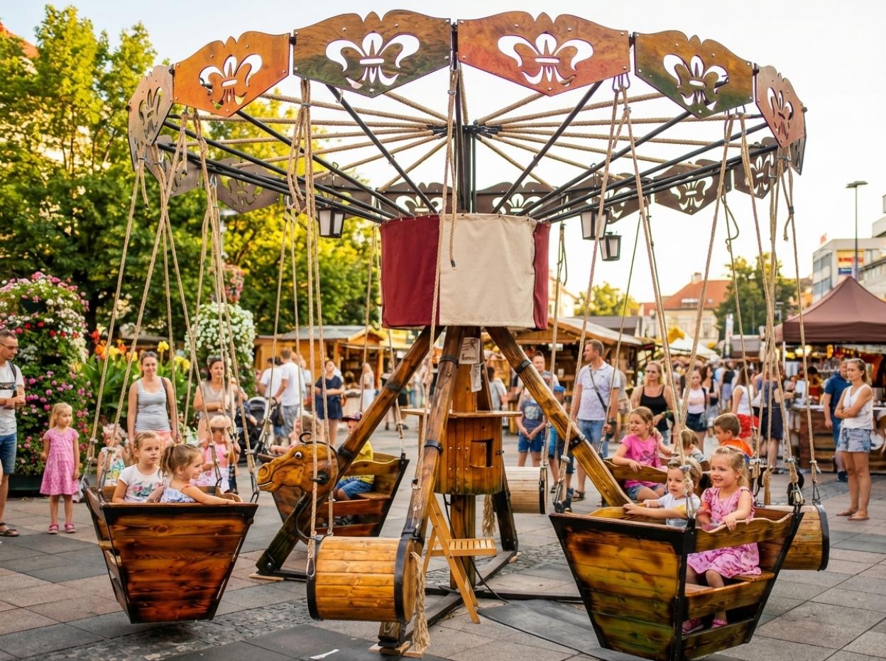 Historický pouťový kolotoč