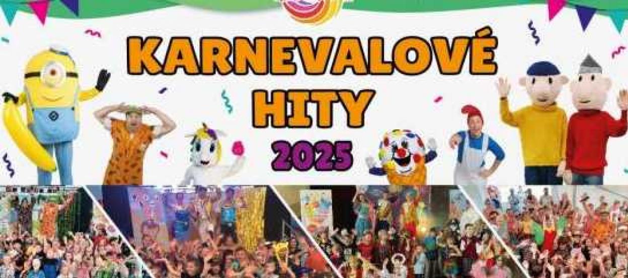 KARNEVALOVÉ HITY - INTERAKTIVNÍ ZÁBAVNÉ SHOW S MASKOTY PRO DĚTI -  RŮZNÁ TÉMATA