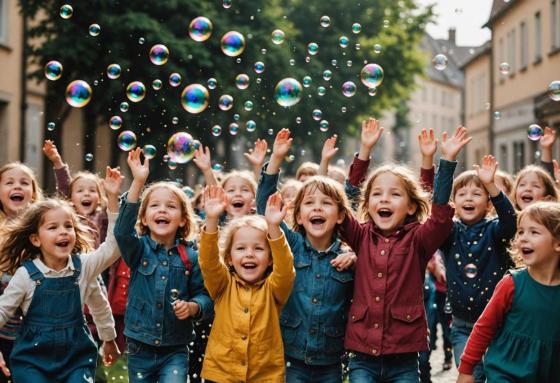 Bublinková dílna - show - workshop