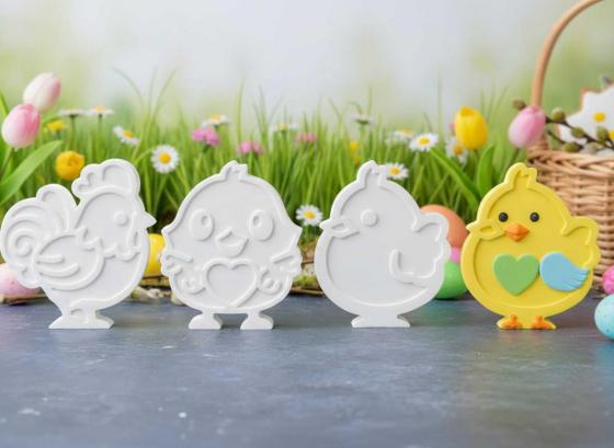 Sádrové odlitky - VELIKONOCE