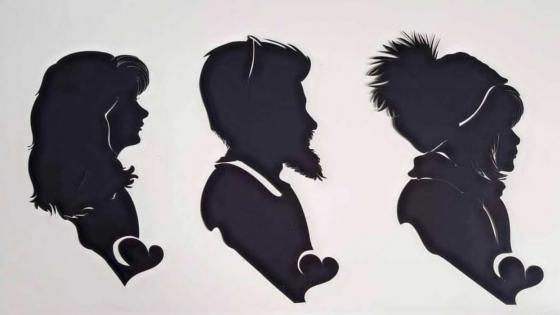 Siluety vystřihování